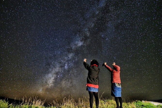 Small Group Big Island Twilight Volcano and Stargazing Tour - Punaluu Bake Shop and the black sand beach sea turtle moment