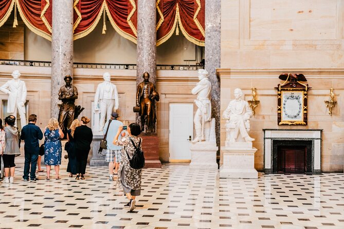 Small-Group Guided Tour inside US Capitol & Library of Congress - Library of Congress option: main reading room, Jefferson’s books, and the Great Hall