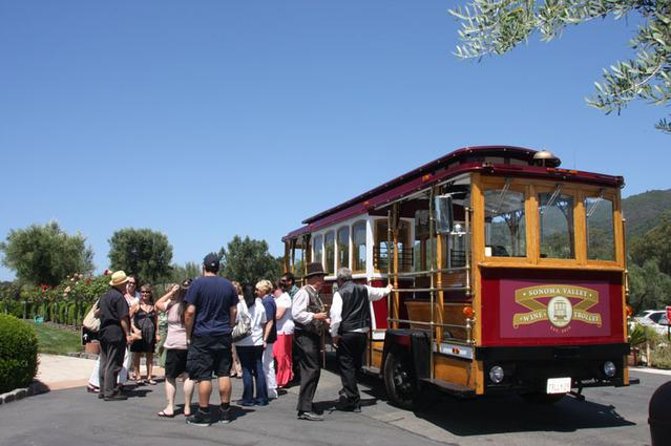 Sonoma Valley Open Air Wine Trolley Tour - The guide part: stories of Sonoma as you roll past landmarks
