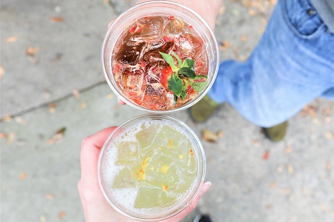 Southern & Secret Walking Food Tour - Chippewa Square, Johnson Square, Ellis Square, and the payoff of short stops