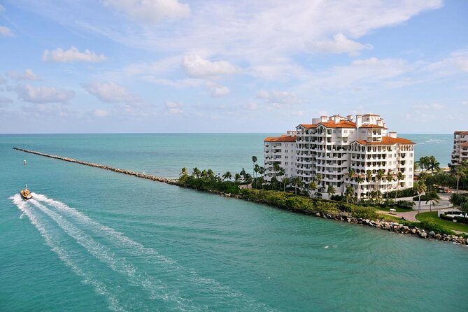 Speedboat Sightseeing Adventure of Miami - Port of Miami and Flagler Monument Island, the working harbor intro