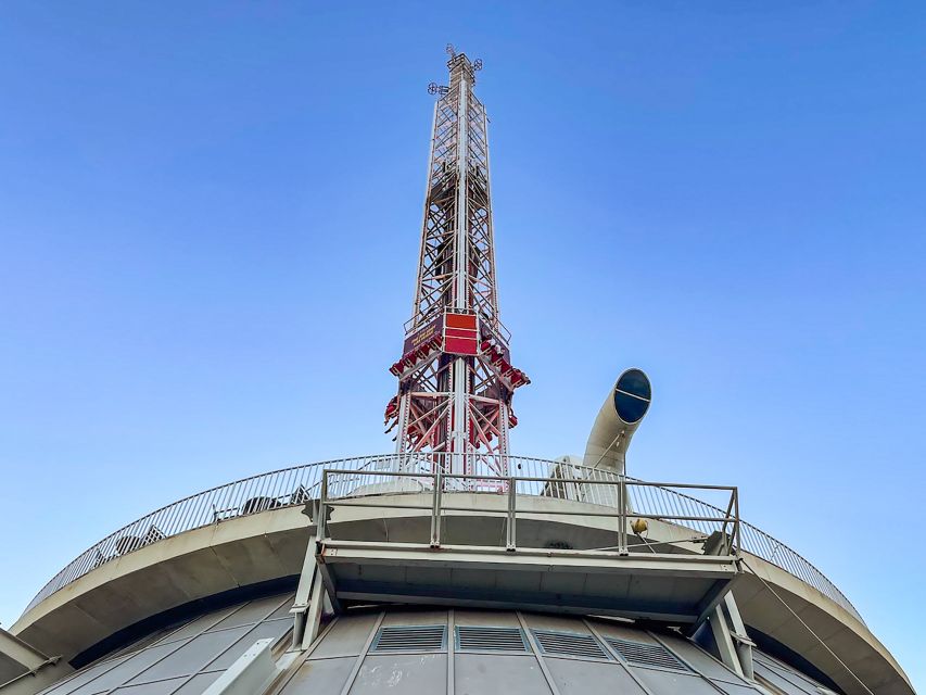 STRAT Tower Thrill Rides Admission - X-Scream: teeter-totter fear from 866 feet up