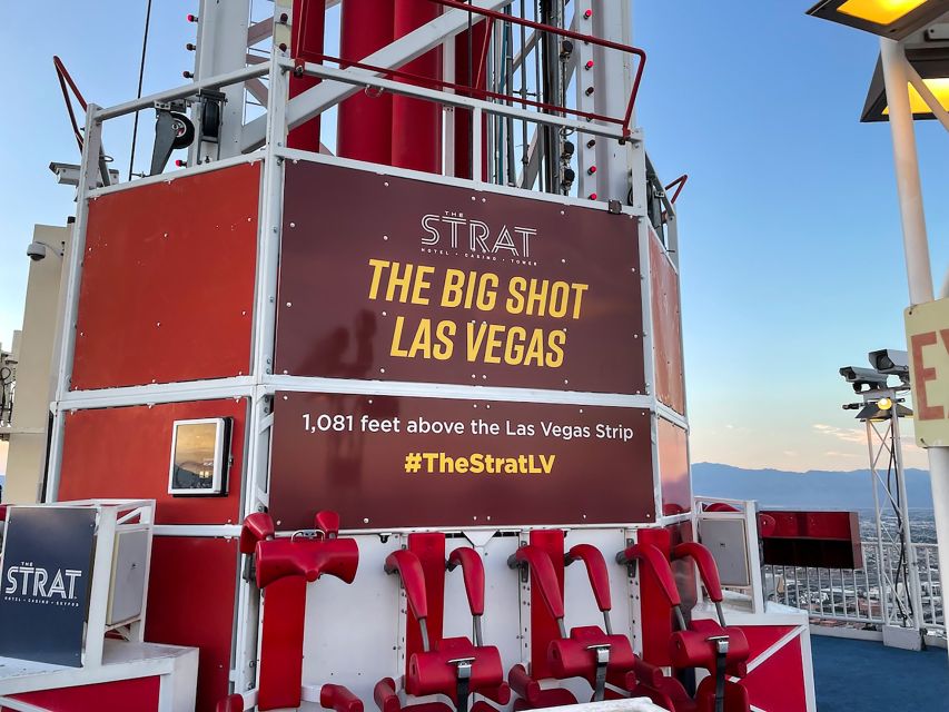STRAT Tower Thrill Rides Admission - Views from 1,149 feet: how to time it for the best scenery