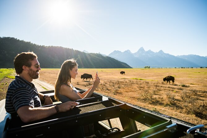 Sunset 4-Hour Grand Teton Wildlife Adventure - The safari-style 4x4 experience, with real viewing comfort