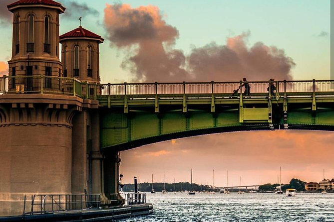 Sunset Cruise of St. Augustine - The great cross photo moment, then the lighthouse view from the water
