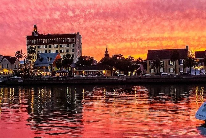 Sunset Cruise of St. Augustine - Castillo de San Marcos waterfront at sunset, plus an easy start