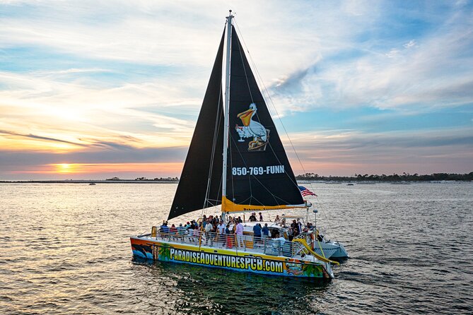 Sunset Dolphin Sail Aboard the Privateer Catamaran - The two-hour plan, in real-world terms