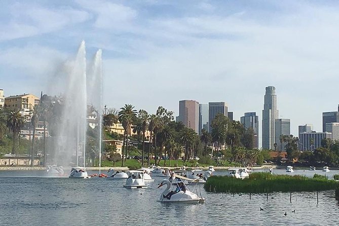 Swan Boat Rental in Echo Park - Swan Pedal Boats on Echo Park Lake: what you are really booking