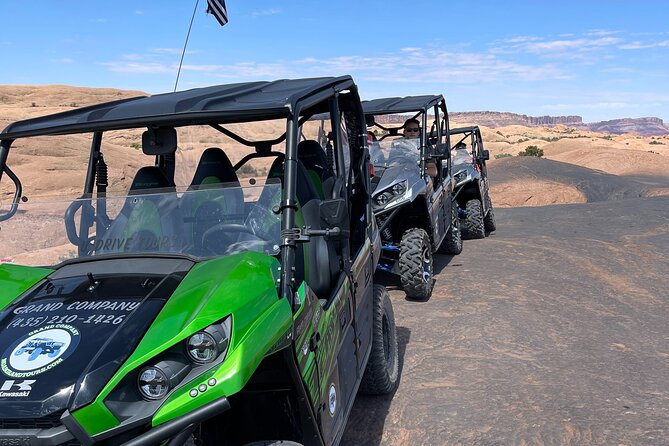 The Best U-Drive Hell's Revenge 4x4 Off Roading Tour from Moab - Stop 2 at the Colorado River Overlook: the view that makes it worth it