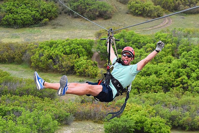 The EDGE: Zip Line Tour - Safety and first-time comfort: the coaching that keeps you relaxed