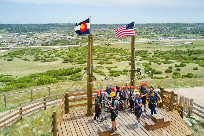The EDGE: Zip Line Tour - Views from above: Rocky Mountain scenery and timing your day