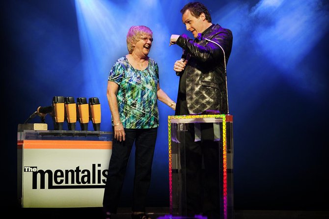 The Mentalist at Planet Hollywood Hotel and Casino - Drinks, rules, and staying comfortable in a small show room