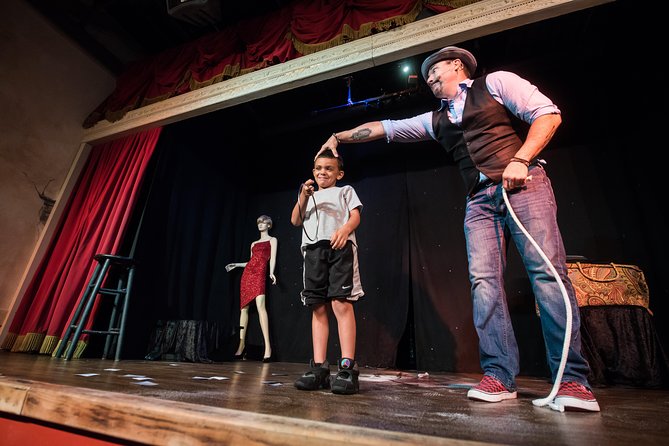 The Outta Control Magic Dinner Show in Orlando - Timing and Getting There at WonderWorks on International Drive