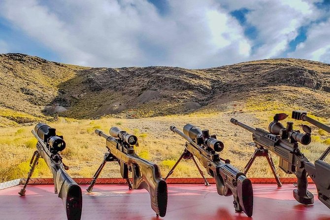 Ultimate Outdoor Shooting Experience in Las Vegas - A Heated Outdoor Range That Still Feels Like the Desert