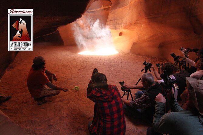 Upper Antelope Canyon Tour-AACT - Inside the canyon: the single-direction route and the step count