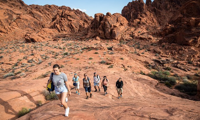 Valley of Fire Guided Hike from Las Vegas - How the Valley of Fire hike runs from Las Vegas
