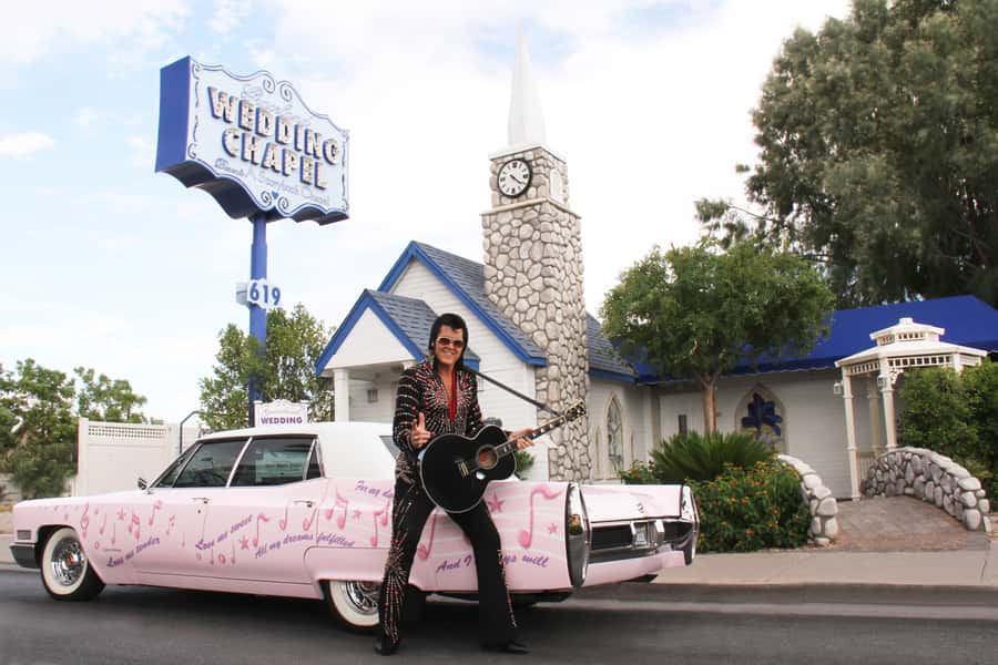 Vegas: Elvis-Themed Graceland Chapel Wedding or Vow Renewal - Guest count matters: up to 30 works, but plan the vibe