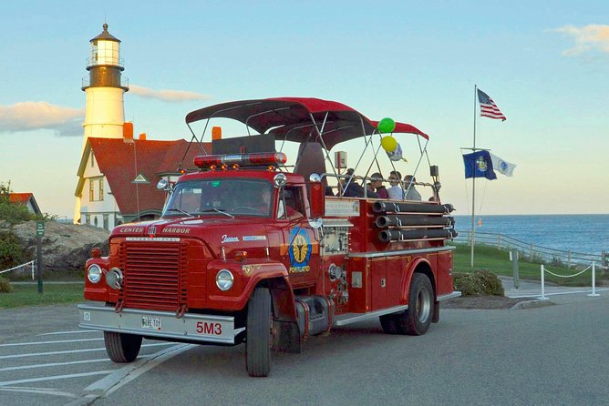 Vintage Fire Truck Sightseeing Tour of Portland Maine - Key things I’d highlight before you go
