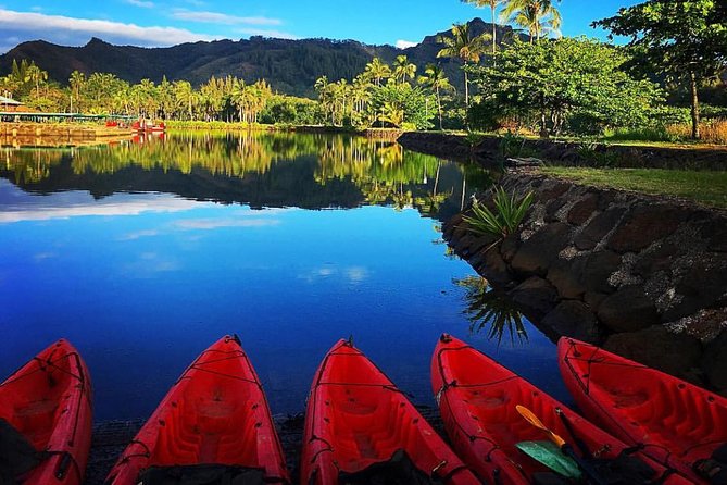 Wailua River & Waterfalls Kayak Tour: Expert-Guided Adventure - The early start: tandem kayaking on Wailua River