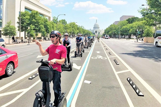 Washington DC "See the City" Guided Sightseeing Segway Tour - Lincoln Memorial: the best time to actually look, not just ride