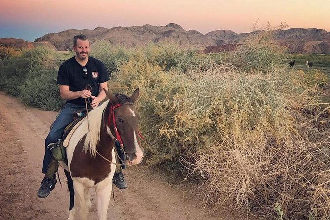 Wild West Sunset Horseback Ride with Dinner from Las Vegas - Campfire under the stars: how weather affects the best part