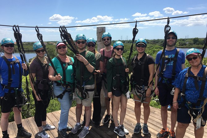 Zip Line Adventure over Tampa Bay - The Tampa Bay Views From 400 to 650 Feet Feel Like the Point